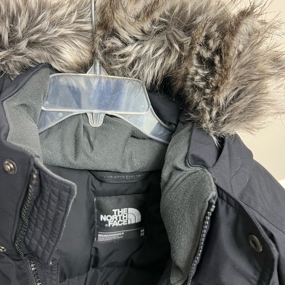 Men’s North Face Thick Parka with face shield n hood men’s medium - Picture 3 of 12